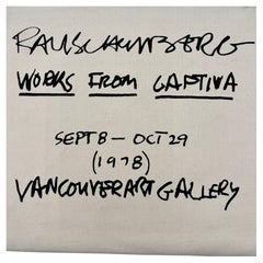 Robert Rauschenberg Works from Captiva 1978 Exhibition Set