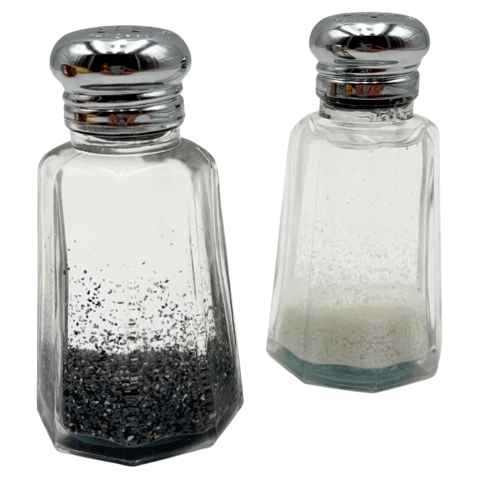 Nina Katchadourian Salt & Pepper Snow Globes 2007 Peter Norton Christmas Project For Sale
