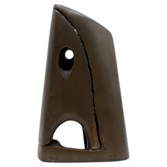 Bronze Abstract Sculpture by Aharon Bezalel Edition 17/18 Signed