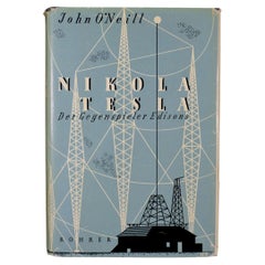 1951: „Nikola Tesla – Eine Biografie“ von John J. O'Neill, deutsche Ausgabe mit Modernist-Umschlag