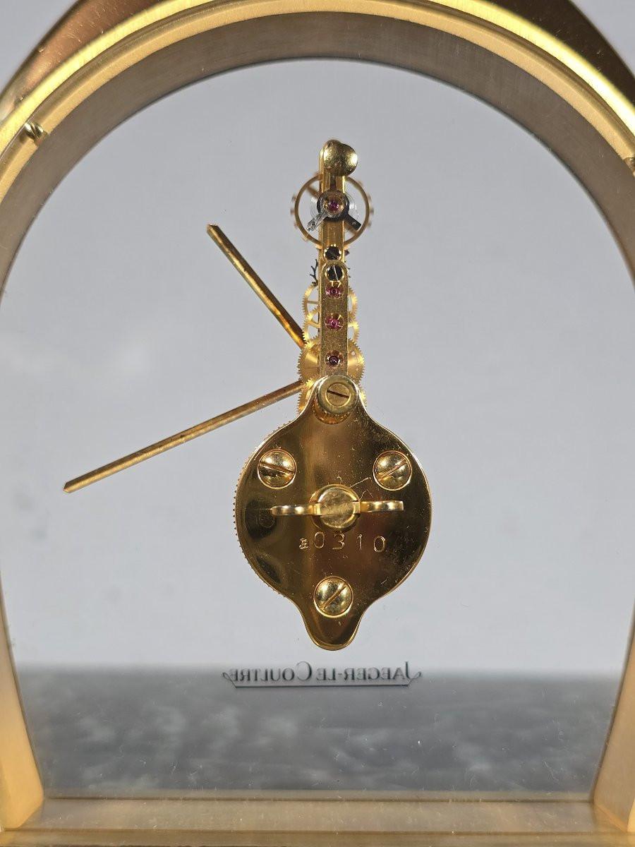 Jaeger-LeCoultre Clock – Mid-20th Century – With Original Box and Papers For Sale 2