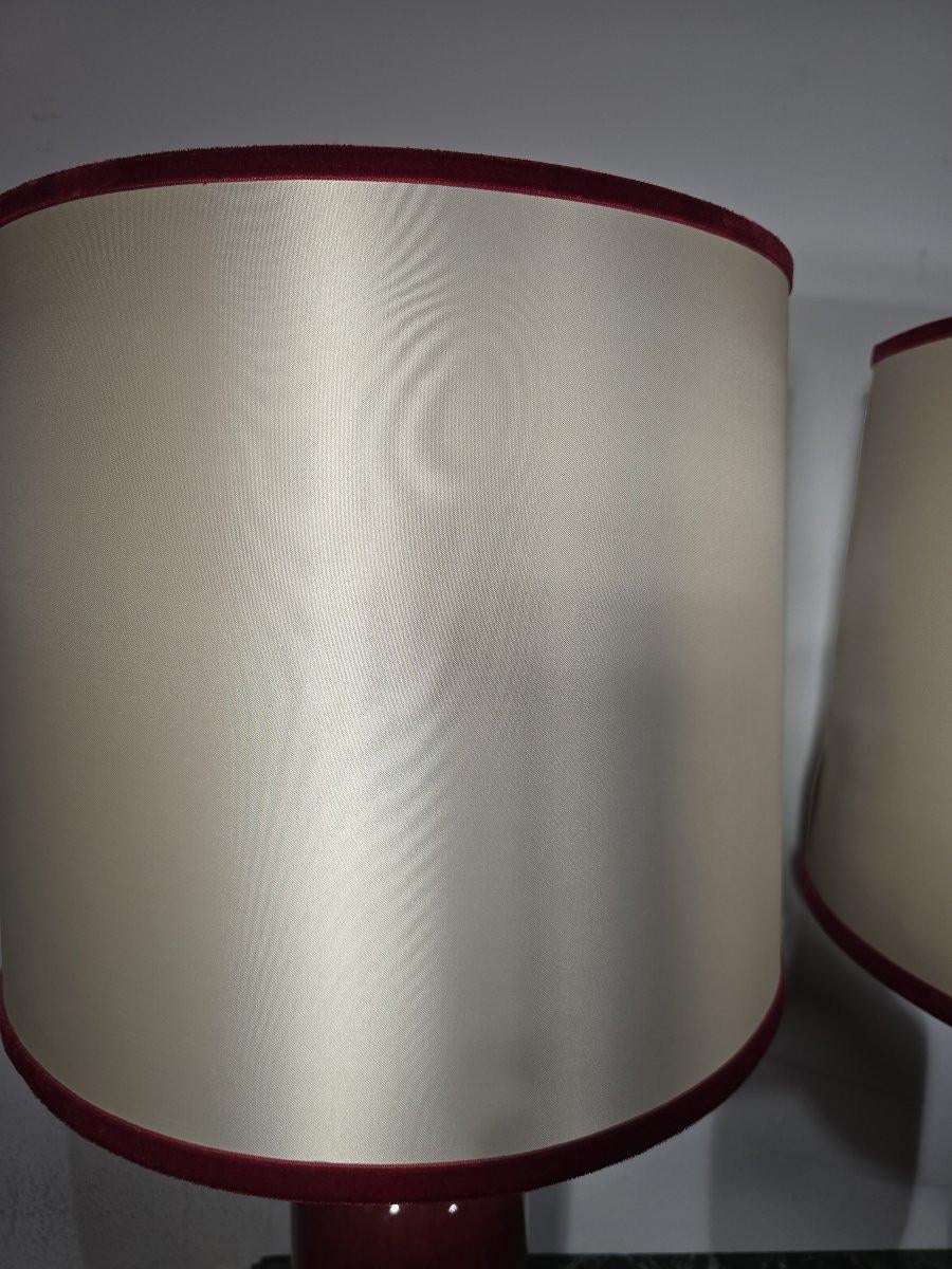 Pareja de Lámparas - Jarrones Chinos de Porcelana Oxblood - Principios del Siglo XX en Bueno estado para la venta en Madrid, ES