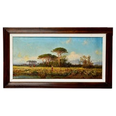 Alessandro La Volpe (circa 1820-1887) "View of Capri, Bay of Naples"