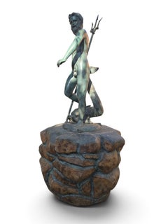 MONUMENTAL NEPTUNE STATUE - 170 cm