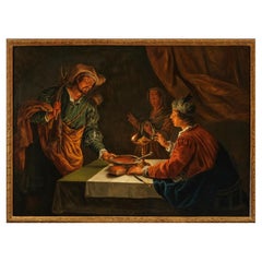 Matthias Stom (Stomer) Esau Sells Jacob His Birthright for a Bowl of Lentil Stew