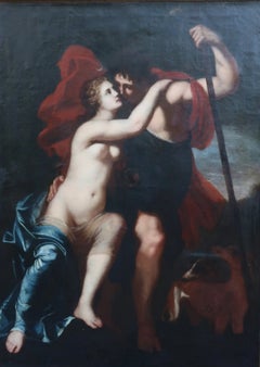 Importante 17th Century Italian School "Orpheus and Eurydice"