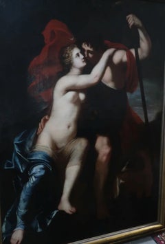 Importante 17th Century Italian School "Orpheus and Eurydice"