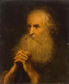 SALOMON KONICK (19Th-Century Follower) PORTRAIT OF AN ELDERLY BEARDED MAN