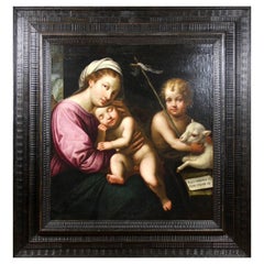 Simon Vouet (1590–1649), "The Virgin with the Sleeping Child "