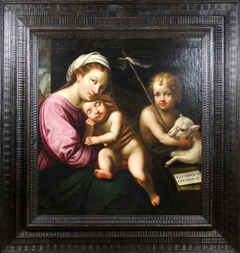 Simon Vouet (1590–1649), "The Virgin with the Sleeping Child "