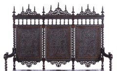 AMAZING PORTUGUESE THREE-SEAT CANAPÉ 19th Century