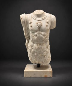 Spectacular Italian sculpture, early 19th century "Male Bust"