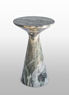 Side Table in Cipollino marble, PAWN by ETAMORPH