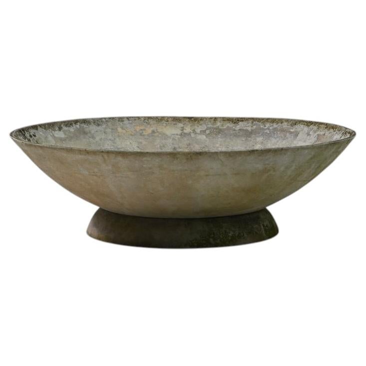 Grande jardinière vintage signée Willy Guhl pour Eternit, Suisse, années 1950.