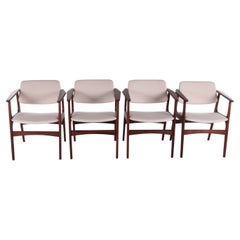 Arne Vodder Dining Room Chairs Set of 4 Denmark 60s