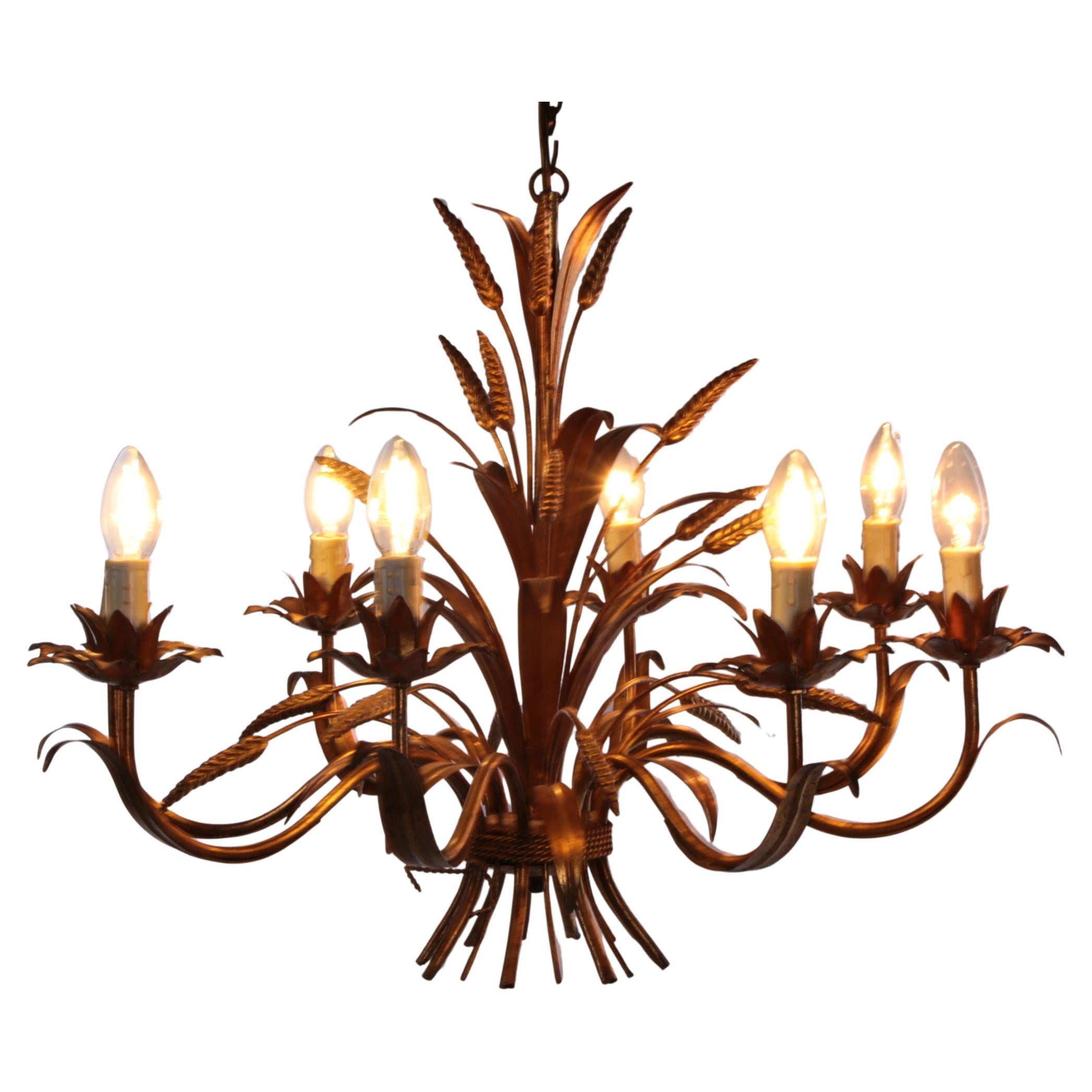 Lampe suspendue Hollywood Regency de Hans Kogl Design 1970, Italie