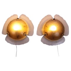 1970s Two-Tone Flush Mount Ceiling Lamp by Peill & Putzler, Germany