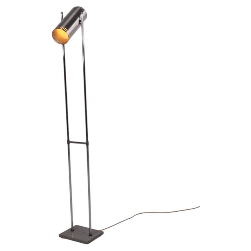 Mid-Century Modern Trombone II Floor Lamp by Jo Hammerborg, Denmark For Sale