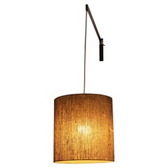 Rare Danish Wall Lamp with Chrome in Nice Sleek Model, 1960