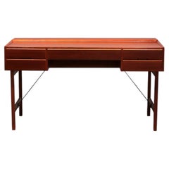 Rare Vintage Danish architects desk by Svend Åge Madsen Teak Mid-Century
