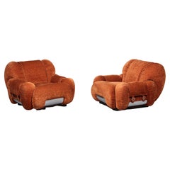 Lounge Chairs designed in the style from Adriano Piazzesi italy