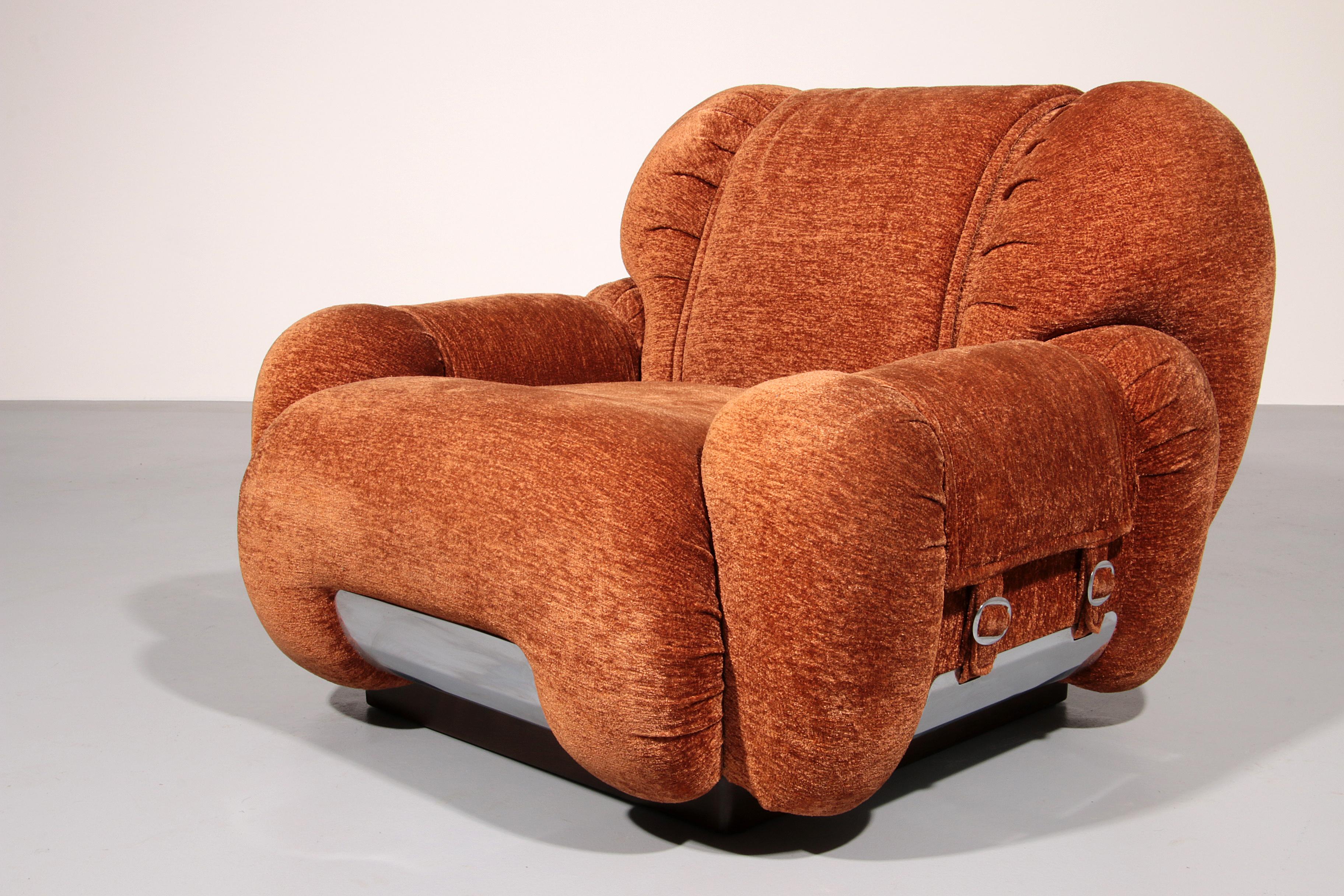 Chaises longues conçues dans le style d'Adriano Piazzesi Italie en vente 2