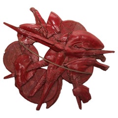 Susanne Wibroe -fost glasfiber art work 1980