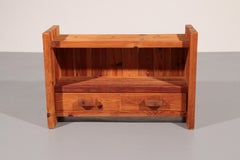 Scandinavian Brutalist Pine cabinet by Hans Frydendal