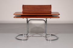 Italian Design “Maia” Walnut Desk Giotto Stoppino for Bernini, 1960s