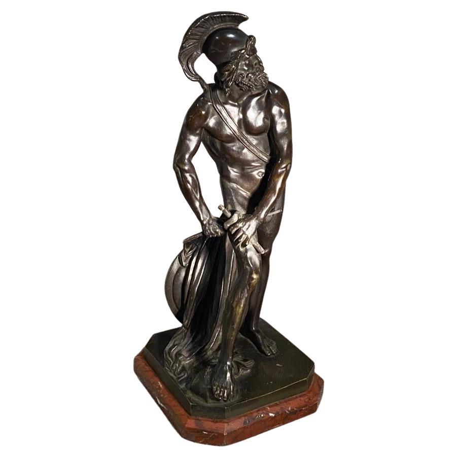 Quality Bronze of Philopoemen, by Pierre Jean David d'Angers In Good Condition For Sale In London, GB