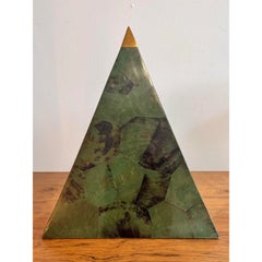 Maitland Smith Tessellated Pen Shell Pyramid, 1980s