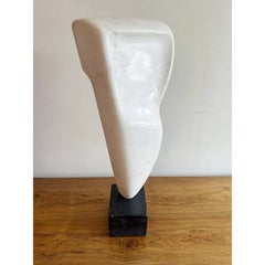 Carlo Signori Abstract Marble Sculpture, 1960s