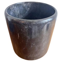 Minimalist Gray Marble Planter