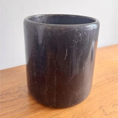 Minimalist Gray Marble Planter