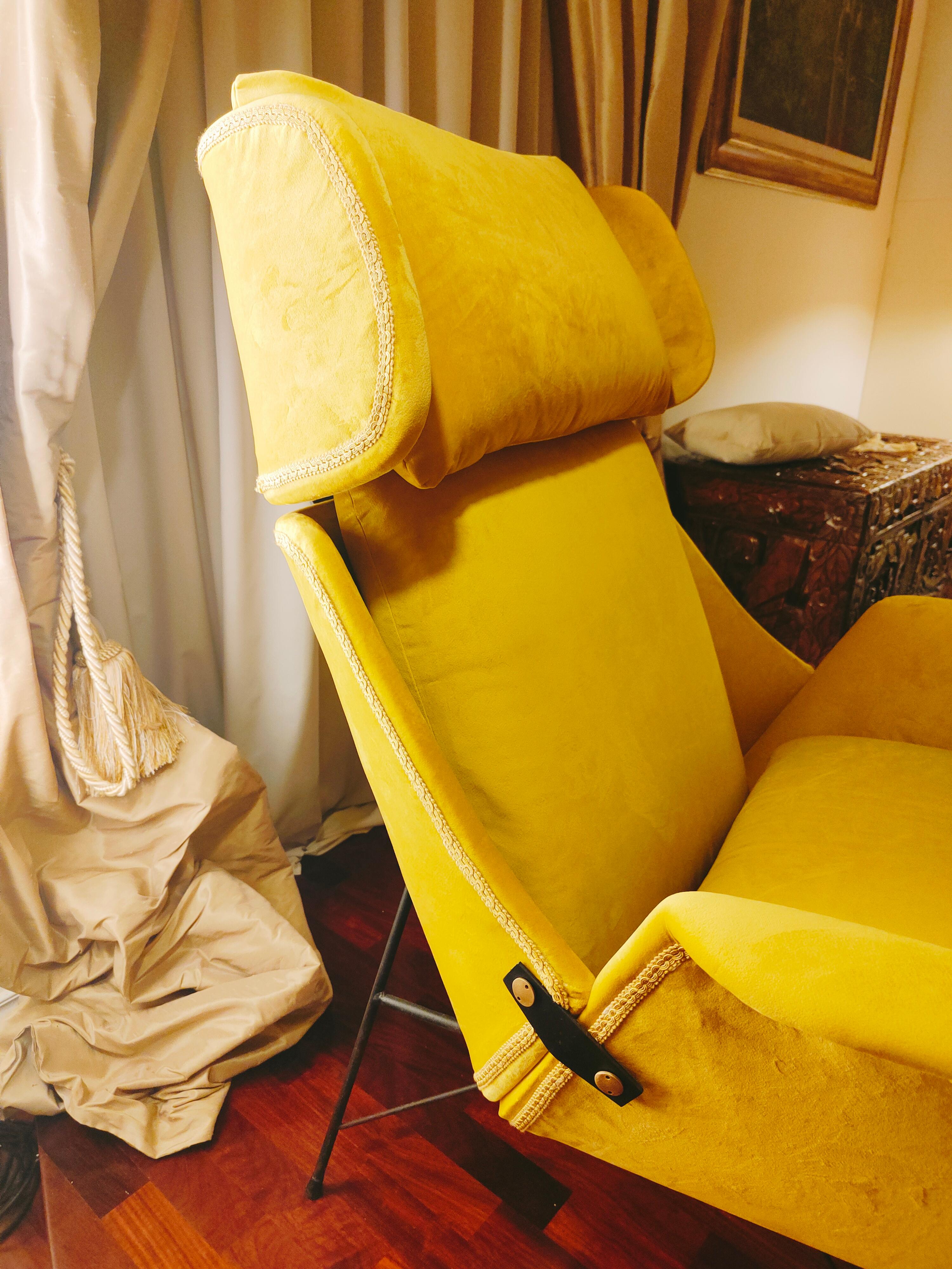 Vintage-Sessel, Design Augusto Bozzi für Saporiti, 1950er Jahre im Angebot 10
