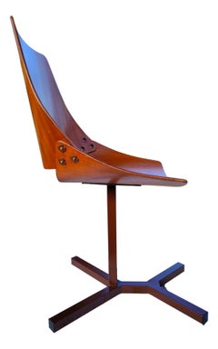 Set of 4 Lupina Chairs Design Niko Kralj Per Stol Kamnik, 1960