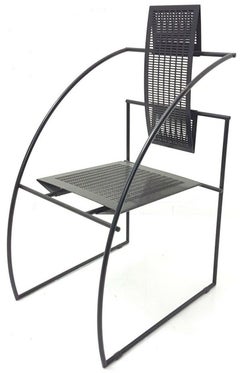 Set of Four "Quinta" Chairs Designed by Mario Botta for Alias, 1985