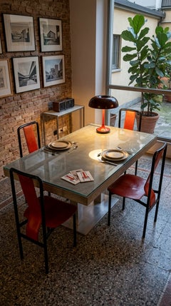 Lot of 4 Chairs "Irma" Design Achille Castiglioni for Zanotta, 1970s