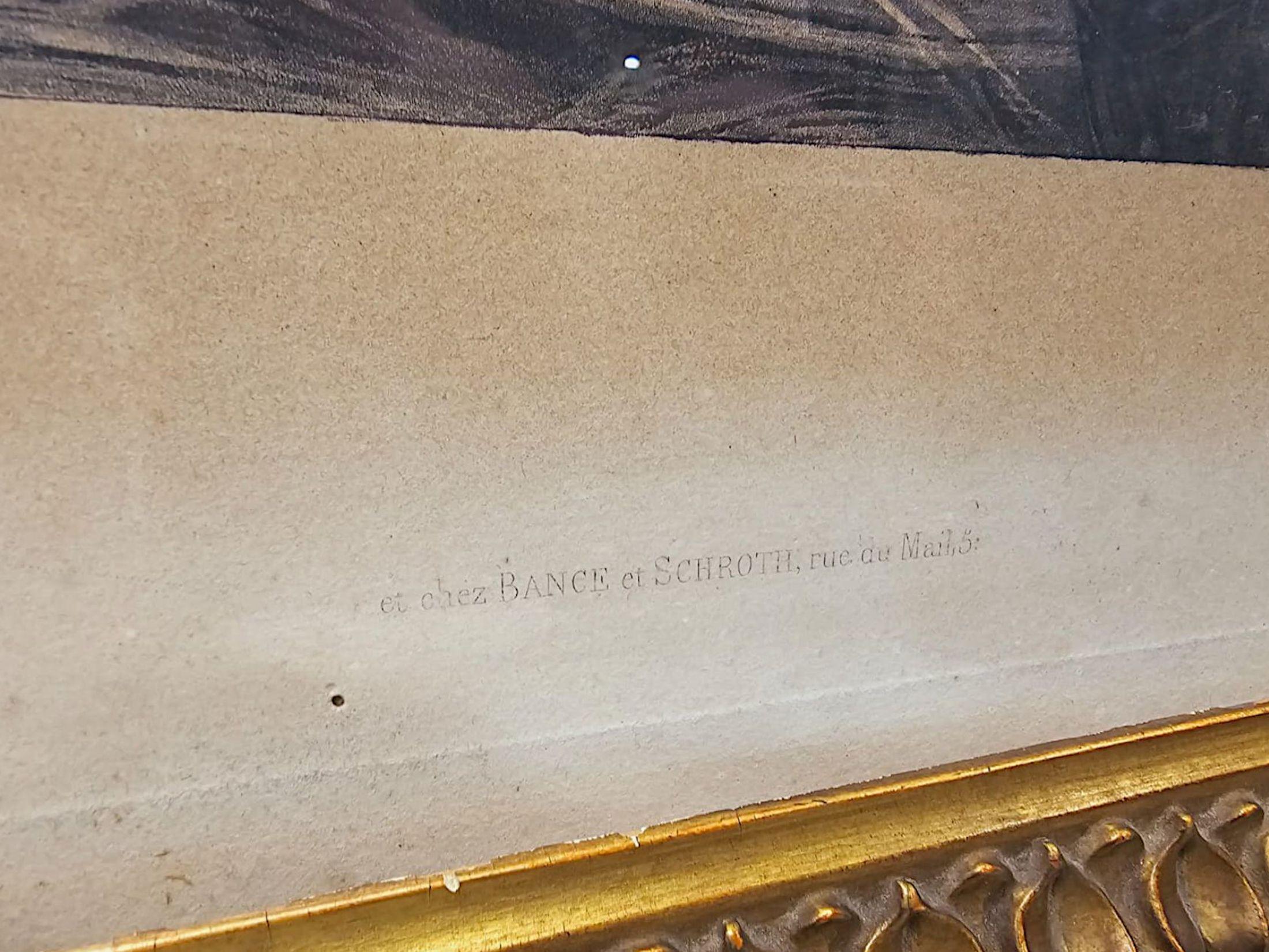 Très bel ensemble de trois estampes massives de Napoléon du 19e siècle en vente 1