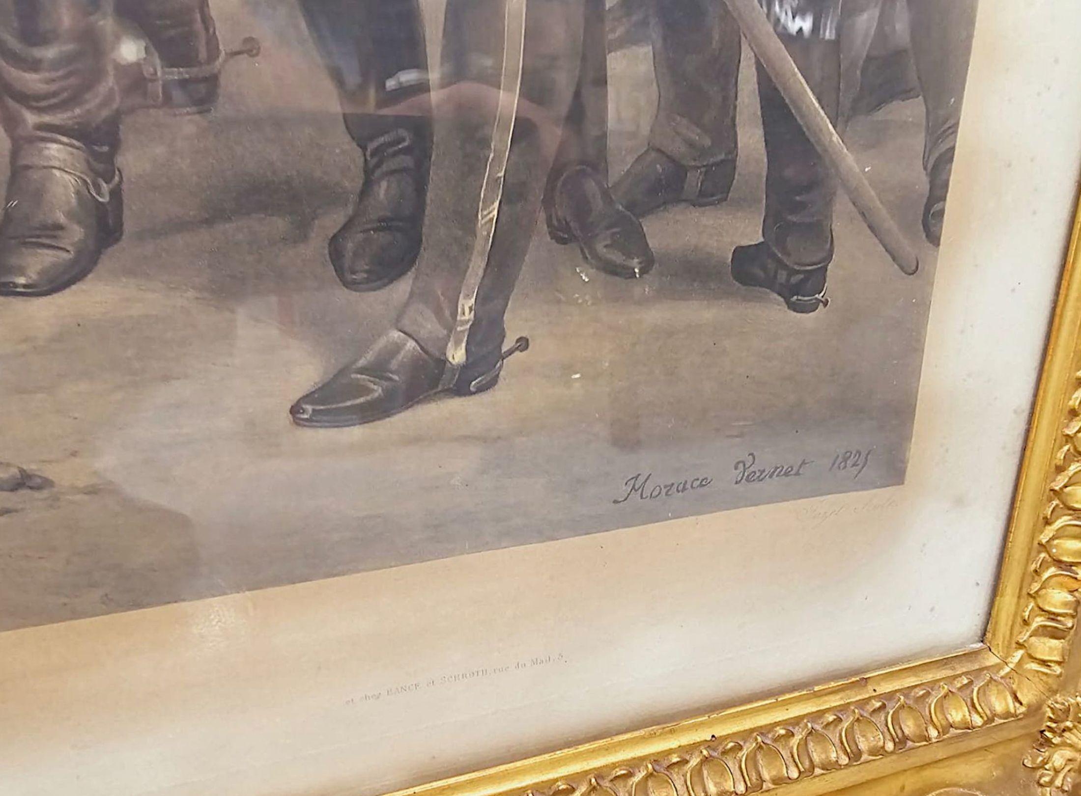 Très bel ensemble de trois estampes massives de Napoléon du 19e siècle en vente 5