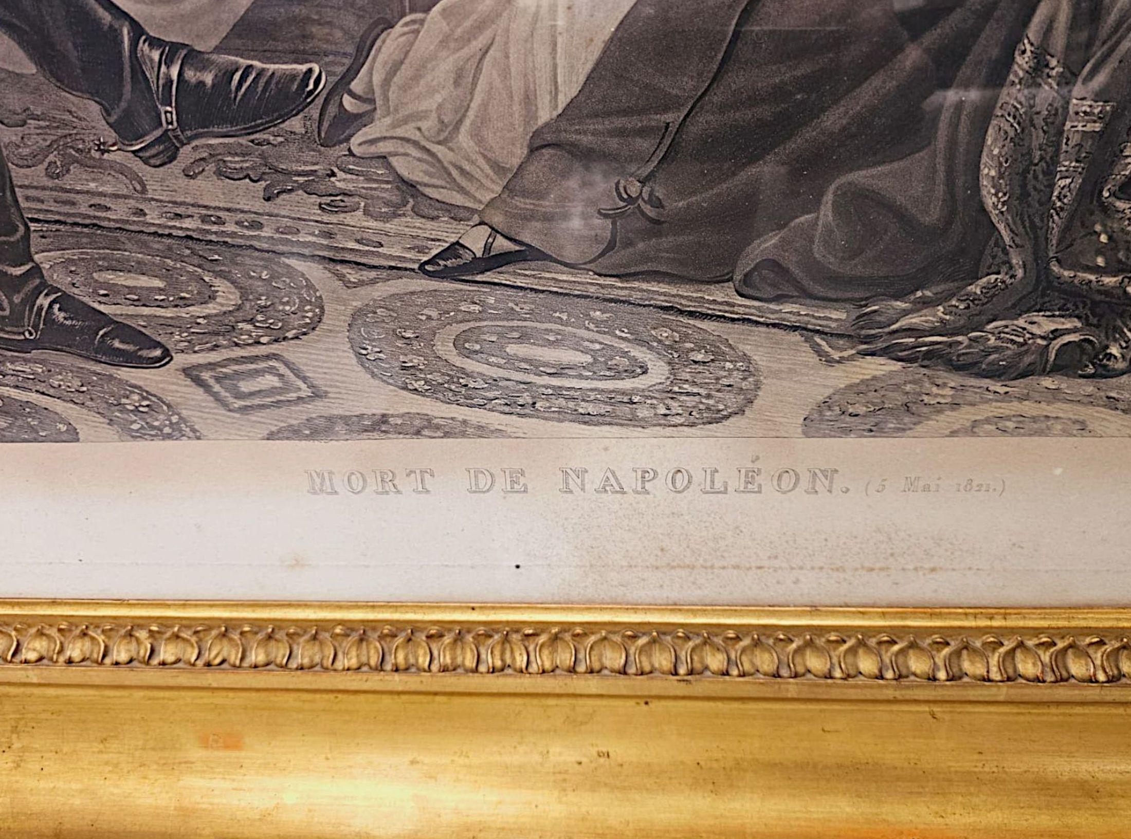 Très bel ensemble de trois estampes massives de Napoléon du 19e siècle en vente 8