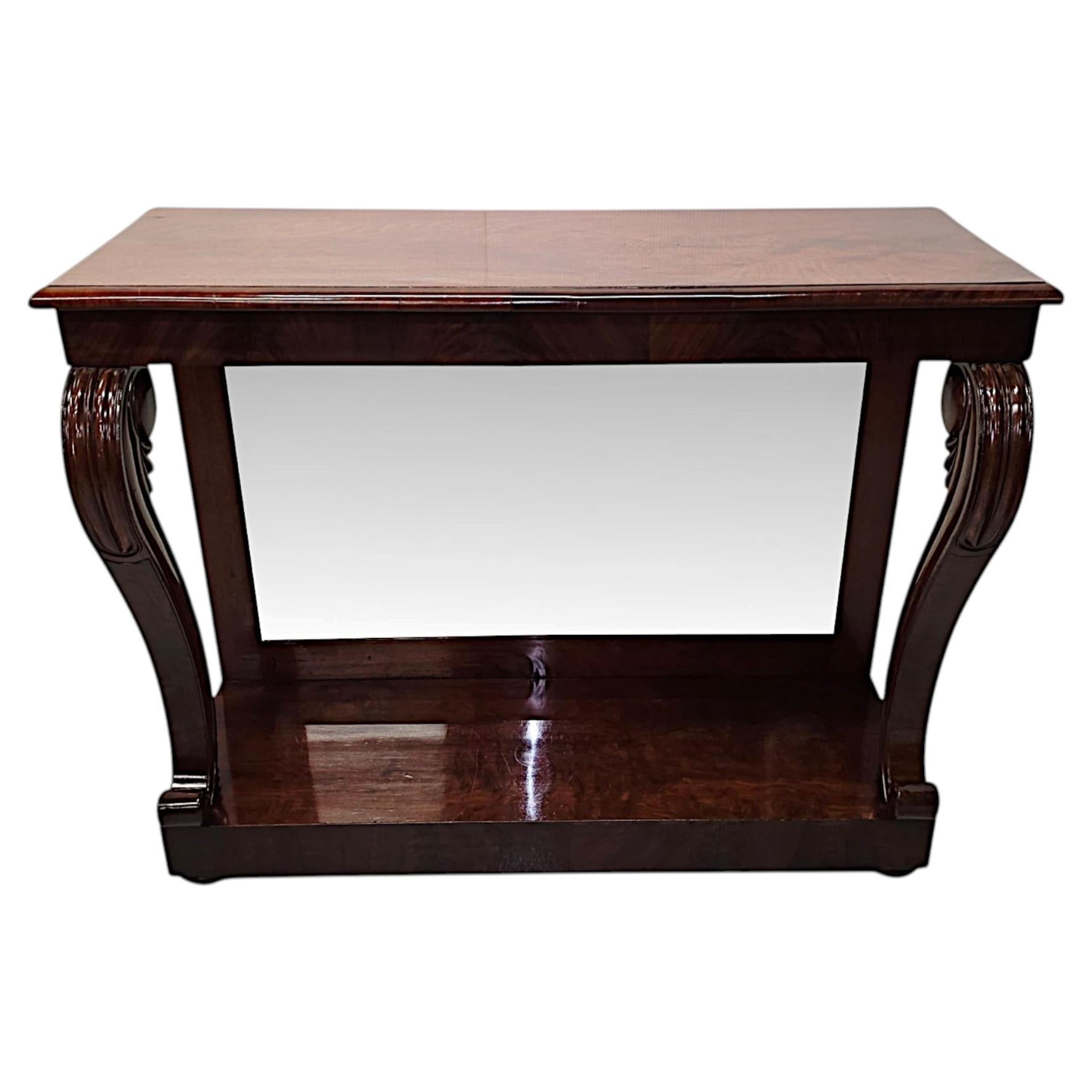 Una mesa consola irlandesa poco común de principios del siglo XIX, inspirada en «Gillingtons of Dublin» en venta