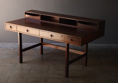 Escritorio «Flip-Top» de Peter Løvig Nielsen, de la colección Partners, en palisandro