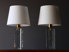 Pair of Arkipelago Glass Table Lamps Designed by Timo Sarpaneva, Finland