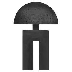 Amur Iron Dome Table Lamp, Handcrafted In Morocco, Modern Design