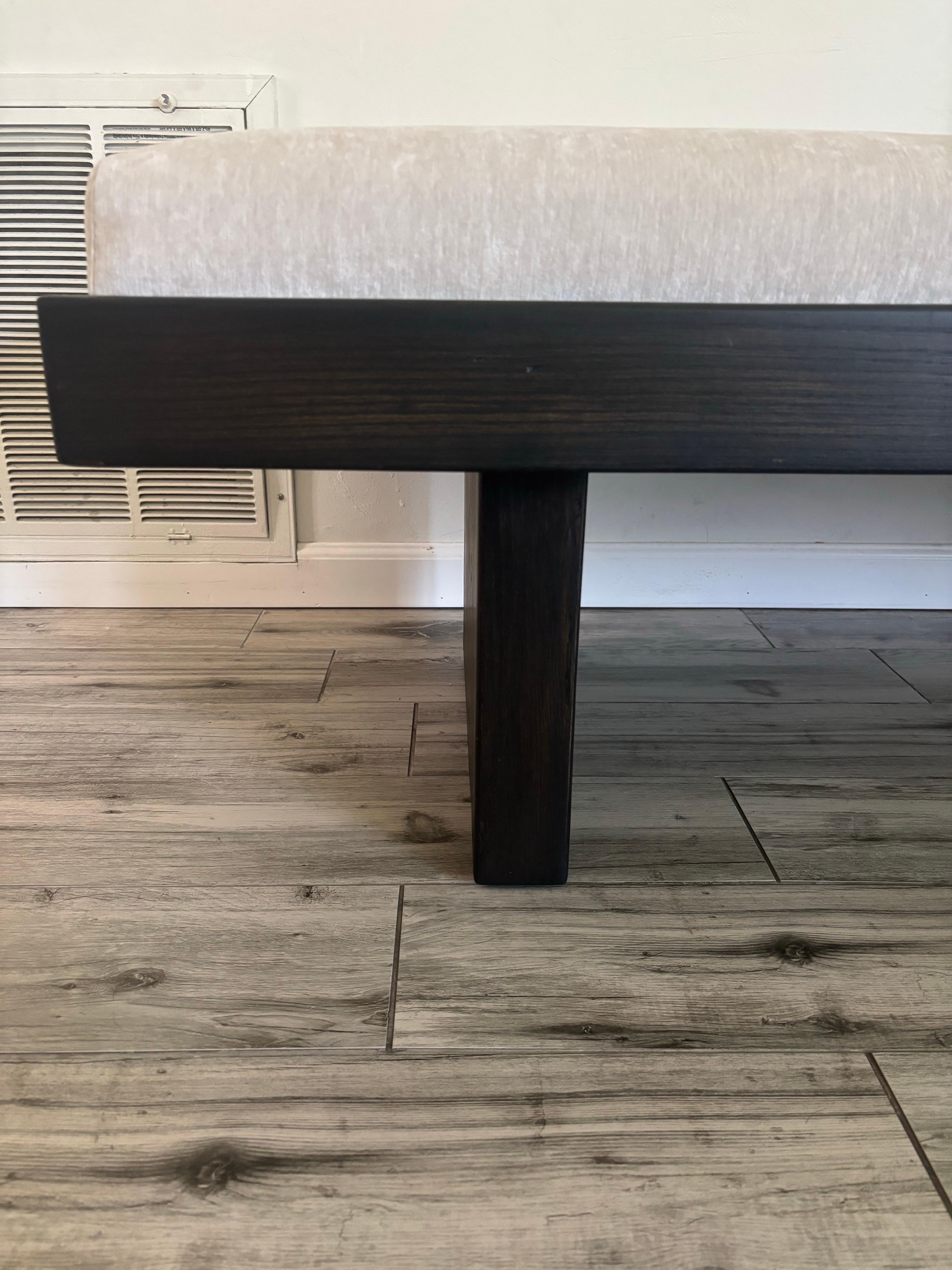 Harvey Probber “Series 70” Solid Oak Bench, Circa 1940s For Sale 3
