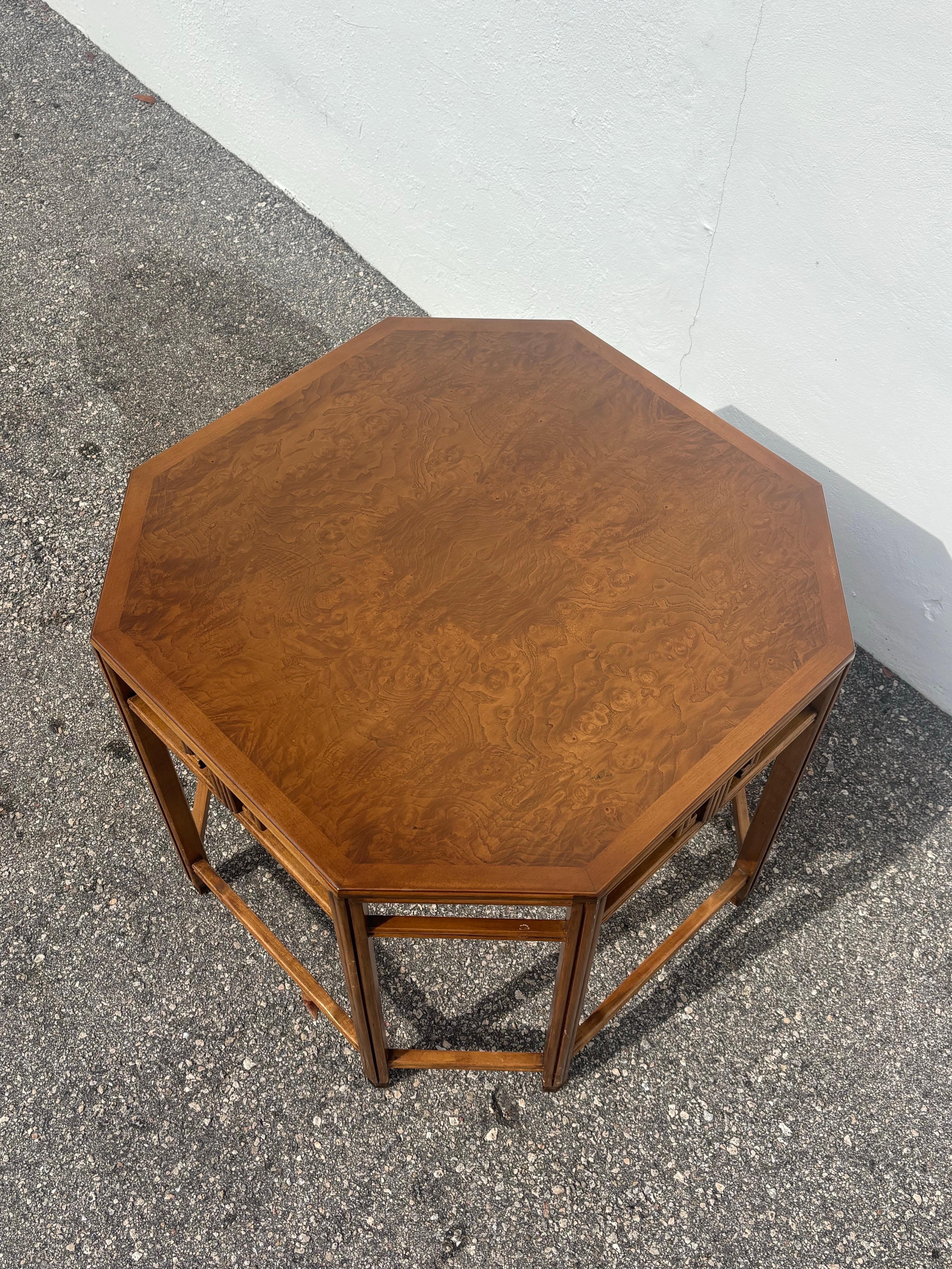American Michael Taylor for Baker Cocktail Table, Far East Collection For Sale