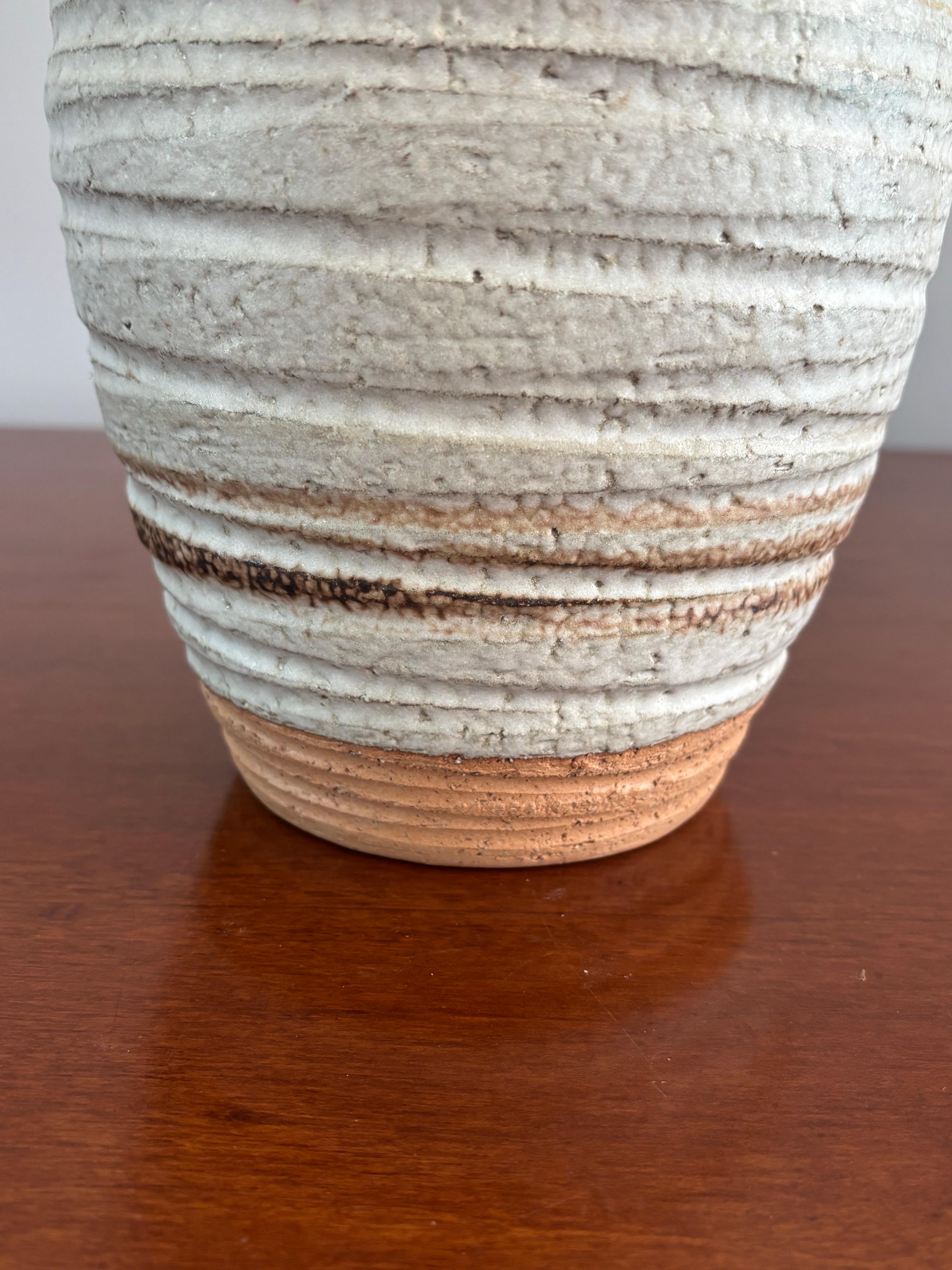 20th Century Large Ceramic Vase by Bitossi for Rosenthal Netter, Made in Italy For Sale