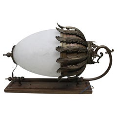 Impressive Brass Wall Lantern from the Savoy Hotel, London