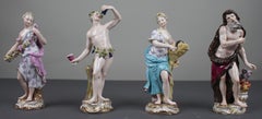 Set of Fine 19th c. Meissen Four Seasons Figurines